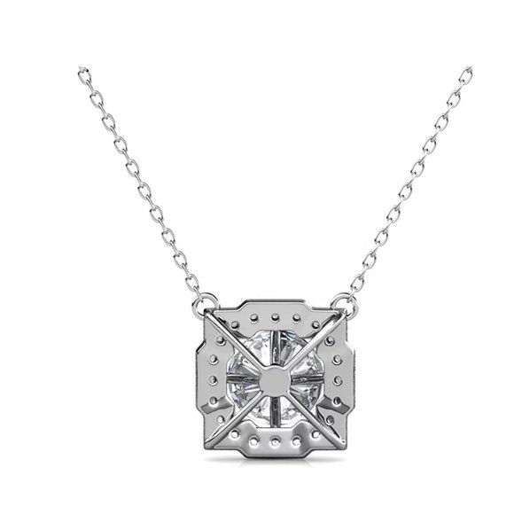 Certified 1ct. t.w. Halo Diamond Elegant Necklace - Picture 5 of 16